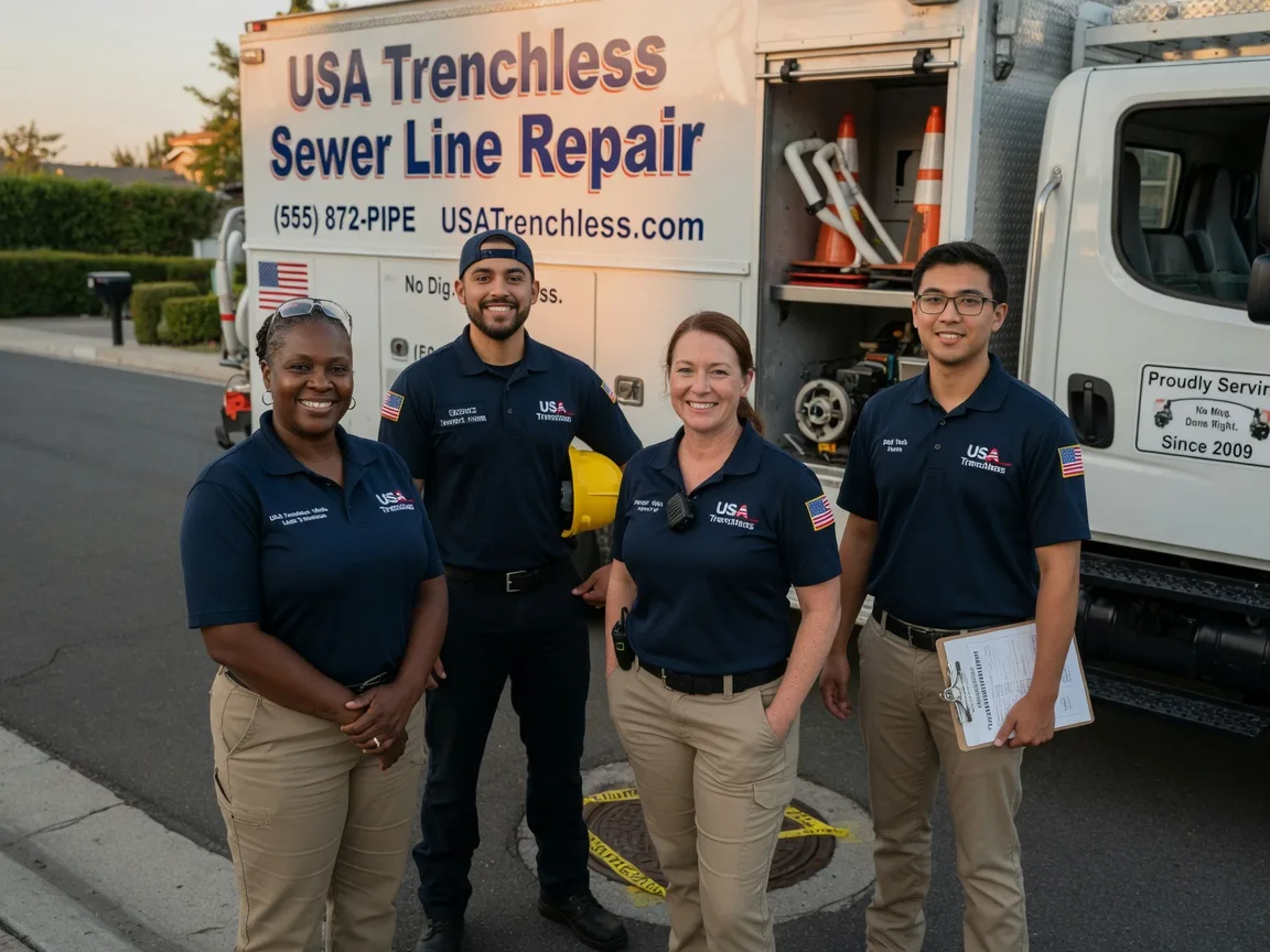 Sewer Line Repair company in Santo, TX